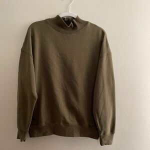 Olive Green Turtleneck
